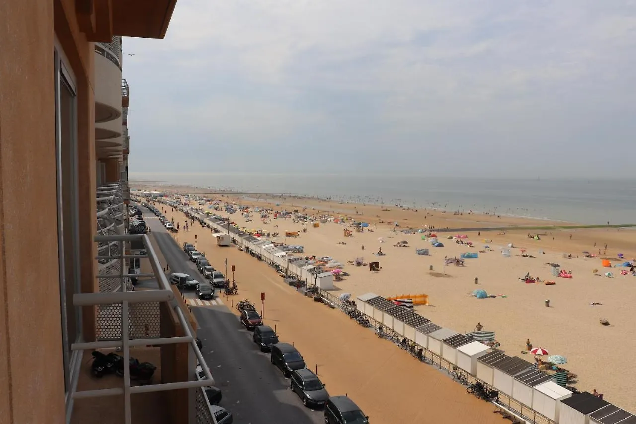 Appartement met zeezicht en verwarmd zwembad Ostende 0*,