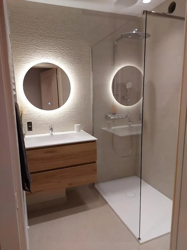 Appartement met zeezicht en verwarmd zwembad Ostende