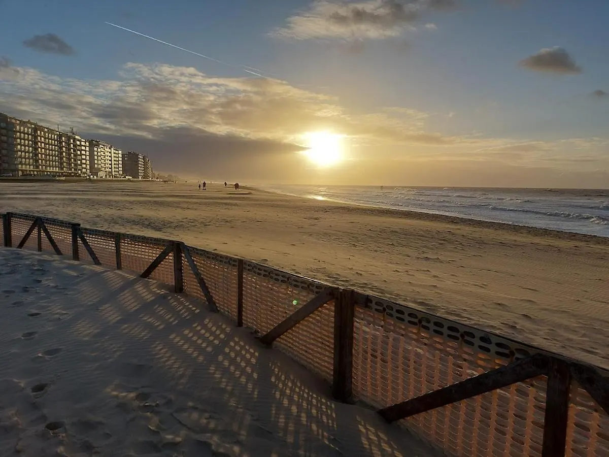 Apartment Appartement met zeezicht en verwarmd zwembad Ostende